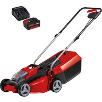 GE CM 18 30 Li 18v Cordless Brushless Lawnmower 300mm 1 x 4ah Li ion Battery Charger