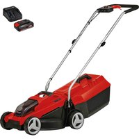 GE CM 18 32 Li 18v Cordless Brushless Rotary Lawnmower 320mm 1 x 2.5ah Li ion Charger