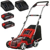 Einhell GE-SA 36/35 Li 36v Cordless Scarifier 350mm 2 x 2.5ah Li-ion Twin or Dual Battery Charger