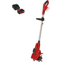Einhell GE-CR 18/20 Li E 18v Cordless Tiller 200mm 1 x 4ah Li-ion Battery Charger