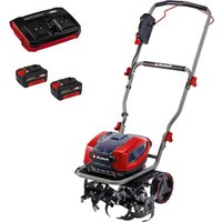 GP CR 36 45 Li E BL 36v Cordless Brushless Tiller 450mm 2 x 4ah Li ion Twin or Dual Battery Charger