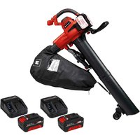 Einhell GE-CL 36/230 Li E 36v Cordless Garden Leaf Blower and Vacuum 2 x 4ah Li-ion Twin or Dual Battery Charger