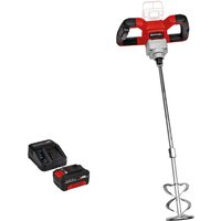 TE MX 18 Li 18v Cordless Paint Plaster Mixer 1 x 4ah Li ion Battery Charger No Case