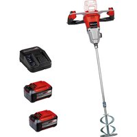 Einhell Professional TP-MX 18-2 Li BL 18v Cordless Brushless Paddle Mixer 2 x 5.2ah Li-ion Battery Charger No Case