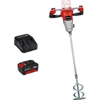 Einhell Professional TP-MX 18-2 Li BL 18v Cordless Brushless Paddle Mixer 1 x 4ah Li-ion Battery Charger No Case