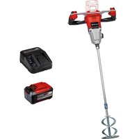 Einhell Professional TP-MX 18-2 Li BL 18v Cordless Brushless Paddle Mixer 1 x 5.2ah Li-ion Battery Charger No Case