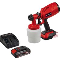 TC SY 18 60 Li 18v Cordless Paint Spray Gun 1 x 2.5ah Li ion Battery Charger No Case