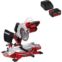 TE MS 18 210 Li 18v Cordless Compound Mitre Saw 210mm 1 x 4ah Li ion Battery Charger No Case
