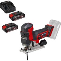 Einhell Professional TP-JST 18/135 Li BL 18v Cordless Brushless Jigsaw 2 x 2.5ah Li-ion Battery Charger No Case