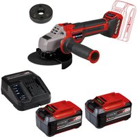 Einhell Professional TP-AG 18/125 CE Q Li 18v Cordless Quick Fix Angle Grinder 125mm 2 x 5.2ah Plus Li-ion Battery Charger No Case