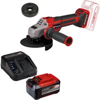 Einhell Professional TP-AG 18/125 CE Q Li 18v Cordless Quick Fix Angle Grinder 125mm 1 x 5.2ah Plus Li-ion Battery Charger No Case