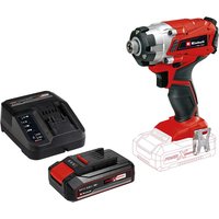 TE CI 18 1 Li 18v Cordless Impact Driver 1 x 2.5ah Li ion Battery Charger No Case