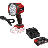 TE CL 18 2500 LiAC 18v Cordless 12v Hybrid Searchlight Torch 1 x 2.5ah Li ion Battery Charger No Case