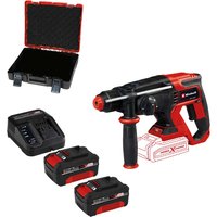 Einhell TE-HD 18/20 Li 18v Cordless SDS Plus Rotary Hammer Drill 4 Mode 2 x 4ah Li-ion Battery Charger Case