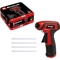 Einhell TC-CG 3.6/1 Li 3.6v Cordless Glue Gun 1 x 1.5ah Integrated Li-ion Battery Charger Case