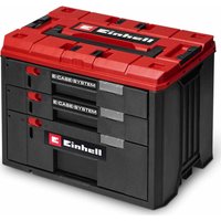 E Case Stackable 3 Drawer Case