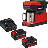 Einhell TE-CF 18 Li 18v Cordless Coffee Maker 2 x 4ah Li-ion Battery Charger