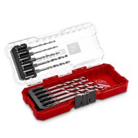 10 Piece Hex Shank HSS Drill Bit Set S Case