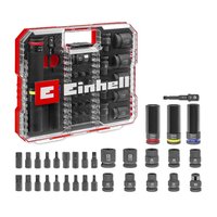 32 Piece 1 2" Drive Impact Socket & Bit Set Case 1 2"
