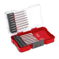 16 Piece Screwdriver Bit Set M Case