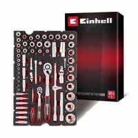 60 Piece Combination Drive Socket Set Foam E Case Tray