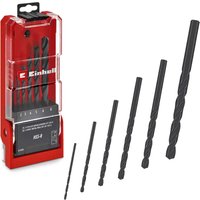 6 Piece HSS R Drill Bit Set