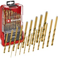 19 Piece HSS G Titanium Coated Drill Bit Set