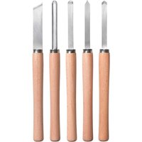 Einhell 5 Piece Wood Turning Chisel Set