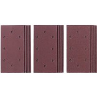 Einhell 15 Piece 1/3 Sanding Sheet Set 93mm x 187mm Assorted Pack of 15