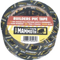 Mammoth Builders PVC Tape 75mm 33m
