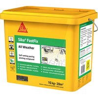 Everbuild Sika Fastfix All Weather Patio Jointing Compound Flint 15 Kg