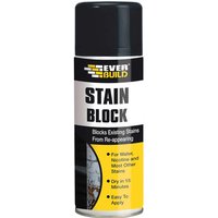 Everbuild Fast Drying Stain Block 400ml Spray NWT5413