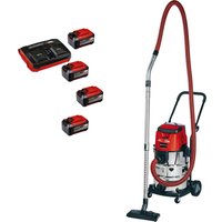 Einhell TE-VC 36/30 Li S 36v Cordless Stainless Steel Wet and Dry Vacuum Cleaner 30L