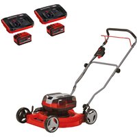 Einhell GE-CM 36/48 Li M 36v Cordless Brushless Mulching Rotary Lawnmower 480mm 2 x 6ah Plus Li-ion Twin or Dual Battery Charger