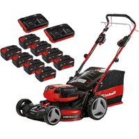 Einhell Professional GP-CM 36/47 S HW Li 36v Cordless Brushless Self Propelled Lawnmower 470mm 8 x 4ah Li-ion Twin or Dual Battery Charger
