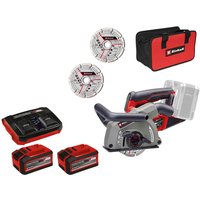 Einhell Professional TP-MA 36/30 Li BL 36v Cordless Brushless Wall Chaser 2 x 8ah Plus Li-ion Twin or Dual Battery Charger Bag