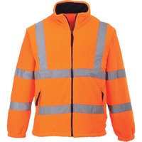 Portwest Hi Vis Mesh Lined Fleece Orange M