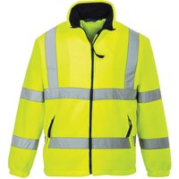 Portwest Hi Vis Mesh Lined Fleece Yellow 3XL