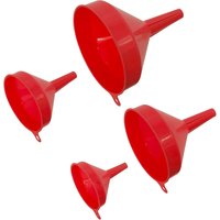 Sealey 4 Piece Economy Funnel Set