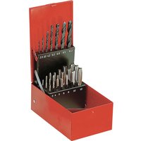 28 Piece HSS Tap Drill Bit Set Metric
