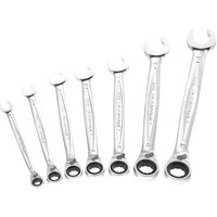 467R 7 Piece Ratchet Combination Spanner Set