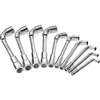 10 Piece Angled Socket Wrench Set Metric