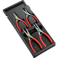 4 Piece Circlip Plier Set Plastic Module Tray