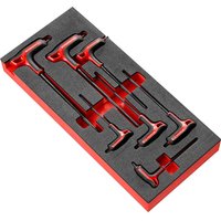 7 Piece P Handle Torx Driver Set Foam Module T10 T40