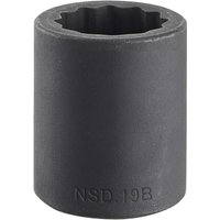 1 2" Drive Bi Hexagon Impact Socket Metric