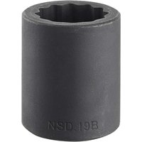 1 2" Drive Bi Hexagon Impact Socket Metric 1 2" 23mm
