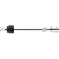 1 4" Drive Chrome Knurled Locking Socket Extension Bar