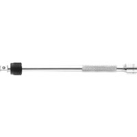 1 4" Drive Chrome Knurled Locking Socket Extension Bar 1 4" 150mm