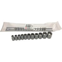R.40U 1 4" Drive 11 Piece AF Inch 6 Point Socket Set Imperial