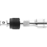 1 4" Drive Chrome Knurled Locking Socket Extension Bar 1 4" 55mm